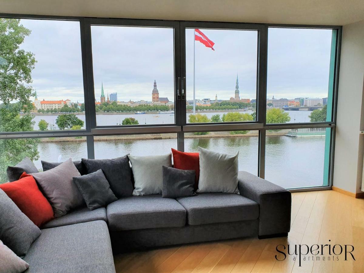 Winwinstay Superior Apartment By River Daugava Riga Kültér fotó